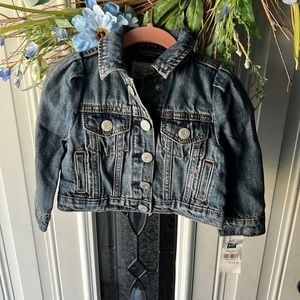Gap, Minnie, mouse, jean jacket, baby